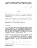 COMPARATIVO DE PRODUTIVIDADE E CUSTO DE EXECUÇÃO ENTRE PAREDE DE BLOCO CERÂMICO E DE GESSO ACARTONADO (DRYWALL)