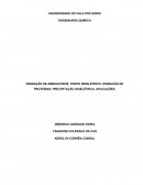 IONIZAÇÃO DE AMINOÁCIDOS: PONTO ISOELÉTRICO. IONIZAÇÃO DE PROTEÍNAS: PRECIPITAÇÃO ISOELÉTRICA. APLICAÇÕES.