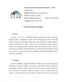 Estatística Aplicada a Química