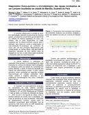 Resumo: Análise físico-química e microbiológica das águas residuais