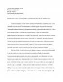 Questão sobre o texto “A modernidade e o problema do observador de Jonathan Crary”