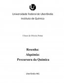 Resenha : Alquimia a precursora da química