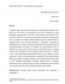 PRODUÇÃO TEXTUAL: Texto dissertativo argumentativo