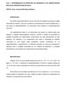 DETERMINAÇÃO DO ESPECTRO DE ABSORÇÃO E DA ABSORTIVIDADE MOLAR DE DIVERSOS ÍONS EM ÁGUA