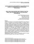 O USO DE DROGAS NA ADOLESCÊNCIA E SEUS IMPACTOS NA FAMÍLIA E A IMPORTÂNCIA DA INTERVENÇÃO PSICOLOGICA