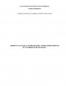 ABORTO NA LEGISLAÇÃO BRASILEIRA: CRIME SIMPLESMENTE OU UM DIREITO DE ESCOLHA?