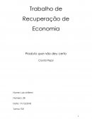 Trabalho de Recuperação de Economia