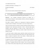 ANÁLISE DAS CAPACIDADES DA EMPRESA E DOS CONCORRENTES