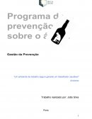 Programado de Prevenção sobre o Álcool