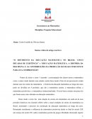 O MOVIMENTO DA EDUCAÇÃO MATEMÁTICA NO BRASIL: CINCO DÉCADAS DE EXISTÊNCIA” e “EDUCAÇÃO MATEMÁTICA: A HISTÓRIA DA DISCIPLINA E AS CONTRIBUIÇÕES DA PRODUÇÃO ESCOLAR COMO FONTE PARA SUA COMPREENSÃO”.