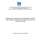 O SERVIÇO SOCIAL NA EDUCAÇÃO APÓS O ENSINO SUPERIOR: UM ESTUDO SOBRE A INSERÇÃO DO ASSISTENTE SOCIAL PROFISSIONAL EM ESCOLAS DE BOA VISTA