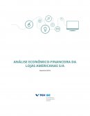 ANÁLISE ECONÔMICO-FINANCEIRA DA LOJAS AMERICANAS S/A