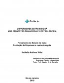 Estudo de Caso Avaliação de Empresas e Custo de Capital