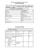 PROGRAMA DE RESIDÊNCIA PEDAGÓGICA PLANO DE ATIVIDADE