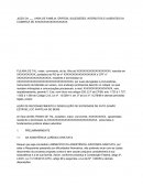 AÇÃO DE RECONHECIMENTO E DISSOLUÇÃO DE SOCIEDADE DE FATO (UNIÃO ESTÁVEL) C/C PARTILHA DE BENS