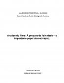 Análise do filme: À procura da felicidade – o importante papel da motivação