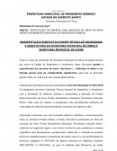 MANIFESTAÇÃO CONJUNTA DA EQUIPE TÉCNICA DE ENGENHARIA E ARQUITETURA DA SECRETARIA MUNICIPAL DE OBRAS E SECRETARIA MUNICIPAL DE SAÚDE