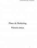 Pulseira Unica - Plano de Marketing