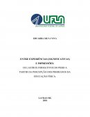 ENTRE EXPERIÊNCIAS (SIGNIFICATIVAS) E IMPRESSÕES: OS LASTROS FORMATIVOS DO PIBID A PARTIR DA PERCEPÇÃO DOS PIBIDIANOS DA EDUCAÇÃO FÍSICA.
