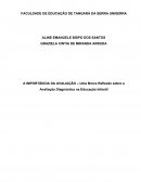 Uma Breve Reflexão sobre a Avaliação Diagnóstica na Educação Infantil