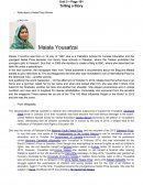 Malala Yousafzai - Nobel Prize Winner