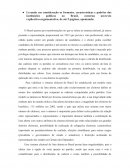 Formatos, Características e Padrões das Instituições Políticas no Brasil