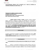 EXCELENTÍSSIMO SENHOR JUIZ DE DIREITO DA 1ª VARA DE FAMÍLIA DA COMARCA REGIONAL DE SANTA CRUZ – RJ