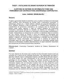 AUDITORIA DE SISTEMA DE INFORMAÇÃO COMO UMA FERRAMENTA DE CONTROLE PARA GOVERNANÇA CORPORATIVA