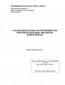 A (I)LEGALIDADE DO SIGILO NO PROCEDIMENTO DE SINDICÂNCIA DISCIPLINAR: UMA ANÁLISE JURISPRUDENCIAL