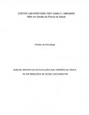 ANÁLISE DESCRITIVA DA EVOLUÇÃO DAS VERSÕES DA TROCA DE INFORMAÇÕES DE SAÚDE SUPLEMENTAR