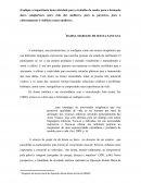 RESENHA CRITICA "a importância desta atividade para o trabalho da ronda, para a formação das/o estagiarias/o, para vida das mulheres, para os parceiros, para o enfrentamento á violência contra mulheres."