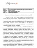 Curso de Especialização em Gestão Pública das Organizações de Saúde