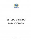 ESTUDO DIRIGIDO PARASITOLOGIA