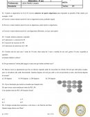 Avaliação diagnostica de Matemática