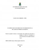 O COMPORTAMENTO DO DIREITO DO CONSUMIDOR FRENTE ÀS RELAÇÕES DO COMÉRCIO ELETRÔNICO