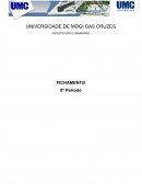 UNIVERSIDADE DE MOGI DAS CRUZES ARQUITETURA E URBANISMO