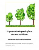 Engenharia de Produção e Sustentabilidade