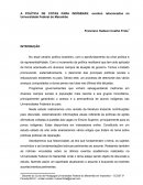 A POLÍTICA DE COTAS PARA INDÍGENAS: Eventos relacionados na Universidade Federal do Maranhão