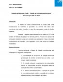 Estado de Coisas Inconstitucional x Sistema de Execução Penal