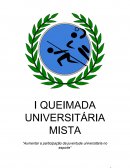 A QUEIMADA UNIVERSITÁRIA MISTA