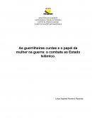 As Guerrilheiras Curdas e o Papel da Mulher na Guerra: O Combate ao Estado Islâmico