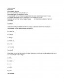 Exercícios sobre Concentração Comum