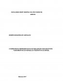 A DEMOCRACIA REPRESENTATIVA NA REALIZAÇÃO DOS OBJETIVOS FUNDAMENTAIS DA REPÚBLICA FEDERATIVA DO BRASIL