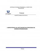 A IMPORTÂNCIA DA AFETIVIDADE NO PROCESSO DE ENSINO/APRENDIZAGEM