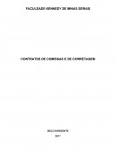 CONTRATOS DE COMISSAO E DE CORRETAGEM