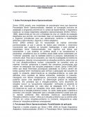 PSICOTERAPIA BREVE OPERACIONALIZADA APLICADA EM ATENDIMENTO A CASAIS – UMA POSSIBILIDADE