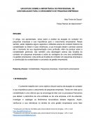 UM ESTUDO SOBRE A IMPORTÂNCIA DO PROFISSIONAL DE CONTABILIDADE PARA O CRESCIMENTO DE PEQUENAS EMPRESAS