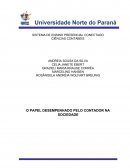 O PAPEL DESEMPENHADO PELO CONTADOR NA SOCIEDADE