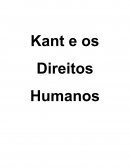 Kant e os Direitos Humanos