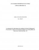 Levantamento do Conhecimento dos Estudantes do Ensino Fundamental I (5º ano) sobre as espécies de Xenarthros brasileiros em escolas públicas da Zona Leste e Sul de São Paulo – SP